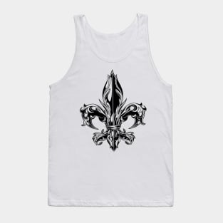 Heraldic lily Tank Top